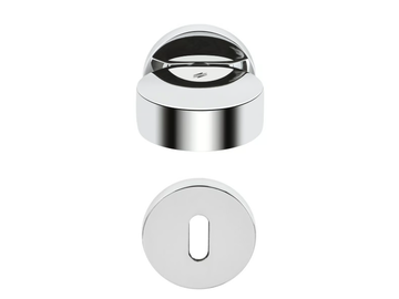 MAPO RM 15 R-RY - Brass door knob with lock by Colombo Design - view 2
